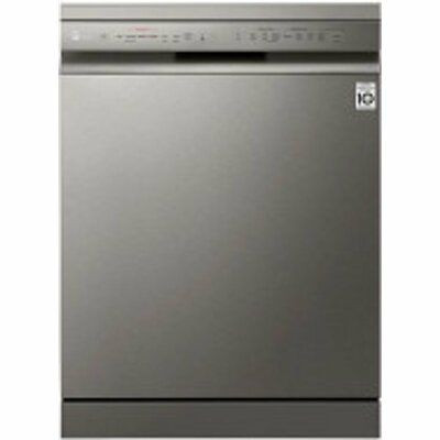 LG TrueSteam QuadWash DF325FPS 14 Place Dishwasher - Stainless Steel