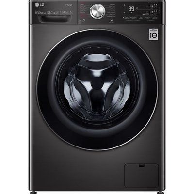 LG EZDispense with TurboWash360 V11 FWV1117BTSA WiFi-enabled 10.5 kg Washer Dryer - Black Steel 