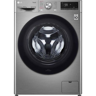 LG AI DD V5 F4V510SSE WiFi-enabled 10.5 kg 1400 Spin Washing Machine - Graphite 