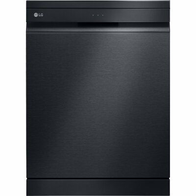 LG TrueSteam DF455HMS Full-size Smart Dishwasher - Matte Black 