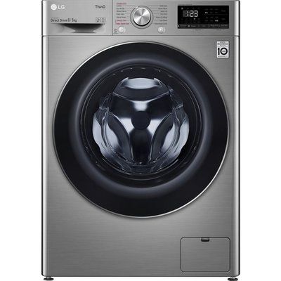 LG AI DD V6 FWV685SSE WiFi-enabled 8 kg Washer Dryer - Graphite 