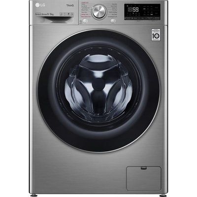LG TurboWash with AI DD V7 FWV796STSE WiFi-enabled 9 kg Washer Dryer - Graphite 