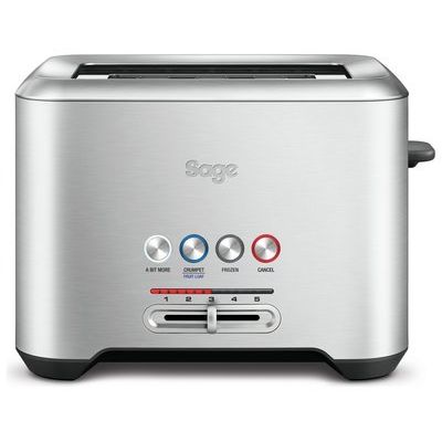 Sage A Bit More 2-Slice Toaster - Silver 