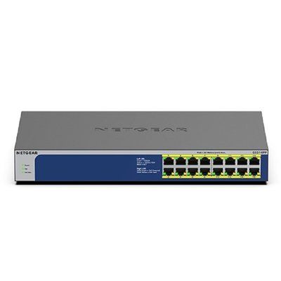 Netgear GS516PP - Switch - 16 Ports - Unmanaged - Rack-mountable