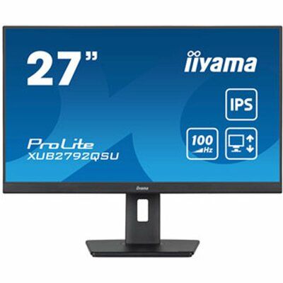 iiyama ProLite XUB2792QSU-B6 27" QHD 100Hz FreeSync IPS Monitor