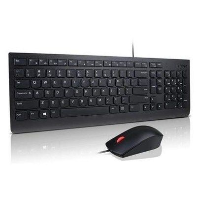 Lenovo Essential Wired Keyboard and Mouse Combo - UK English