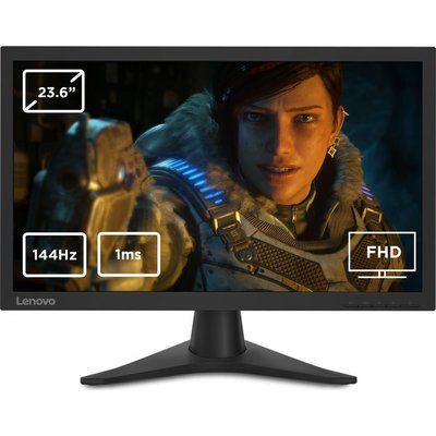 Lenovo G24-10 Full HD 23.6" TN LCD Gaming Monitor - Black