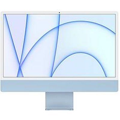 Apple iMac 24" With Retina 4.5K Display, 8-Core CPU And 7-Core GPU, 256GB Storage - Blue