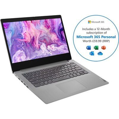 Lenovo IdeaPad 3 14IIL05 14" Laptop - Platinum Grey