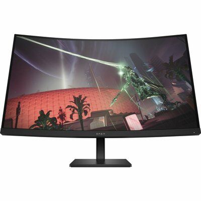 HP OMEN 31.5" Quad HD 165Hz Curved Gaming Monitor with AMD FreeSync - Black