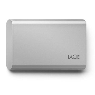 Seagate Lacie Portable SSD V2 USB-C Rescue 500GB - Moon Silver