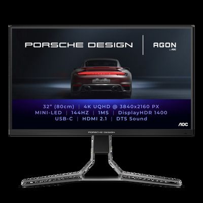 AOC Porsche Design 31.5" 4K UHD IPS HDR Monitor