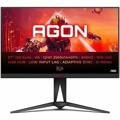 AOC AG275QZN Quad HD 27" VA LCD Gaming Monitor - Black 
