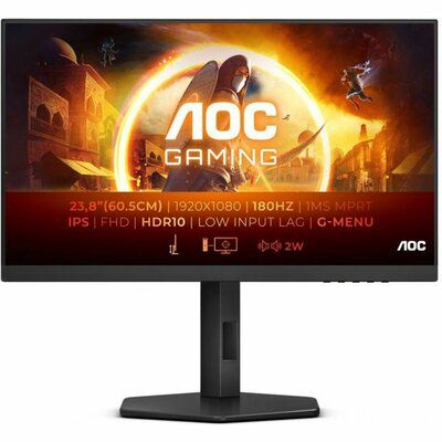 AOC 24G4X Full HD 24" IPS LCD Gaming Monitor - Black 