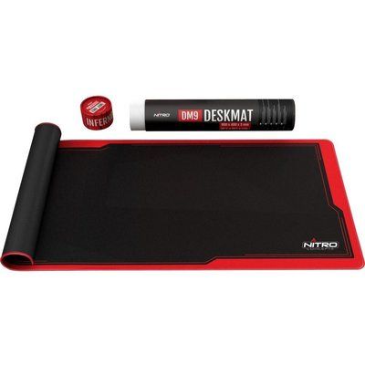 Nitro Concepts DM9 Deskmat Gaming Surface - Red