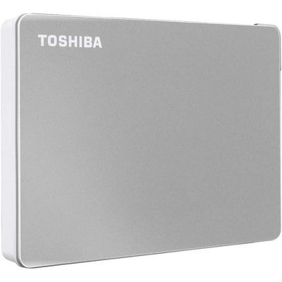 Toshiba 1TB Canvio Flex Portable External Hard Drive - Silver