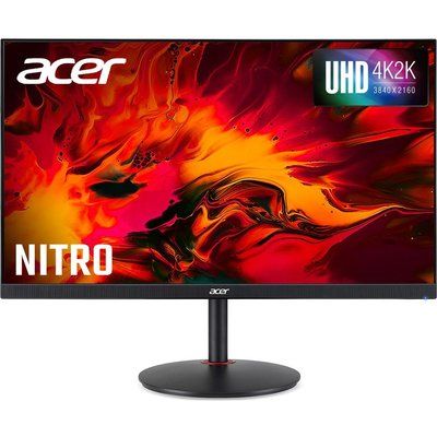 Acer Nitro XV280K 4K Ultra HD 28" IPS Gaming Monitor - Black 