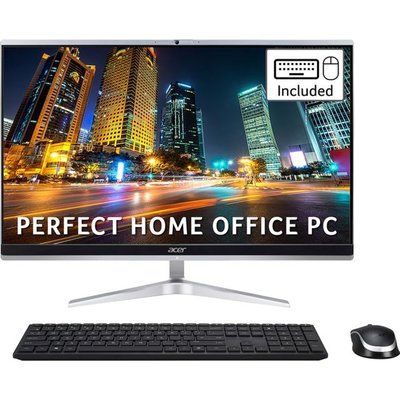 Acer Aspire C24-1650 23.8" All-in-One - 512GB SSD - Silver