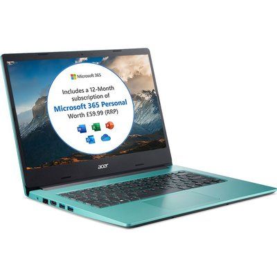 Acer Aspire 1 14" Laptop - Intel Celeron, 64 GB eMMC 