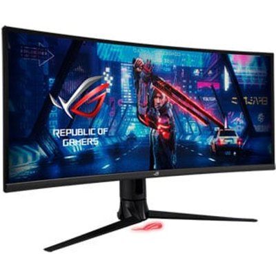 ASUS 34" UltraWide Quad HD 180Hz G-SYNC Compatible IPS HDR Curved Gaming Monitor