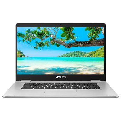 Asus Chromebook C523NA-A20408 Intel Celeron 4Gb RAM 64GB Storage 15" Full HD Laptop - Silver