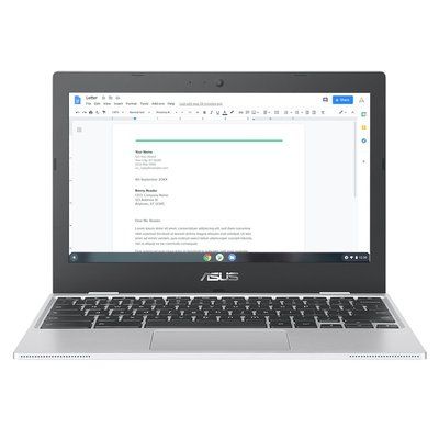 ASUS CX1100 11.6" Celeron 4GB 64GB Chromebook - Silver