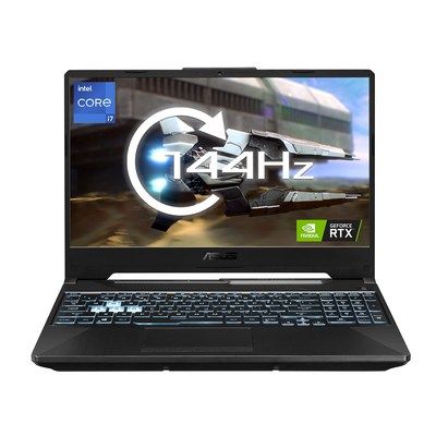 ASUS TUF Dash F15 FX506HE Core i7-11800H 8GB 512GB SSD 15.6" FHD 144Hz GeForce RTX 3050 Ti 4GB Windows 10 Gaming Laptop