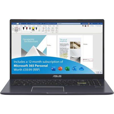 Asus E510MA 15.6" Laptop - Intel Celeron, 64 GB eMMC 