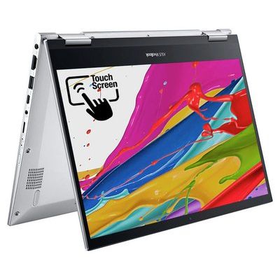ASUS VivoBook Flip 14 14" i3 4GB 256GB 2-in-1 Laptop - Silver