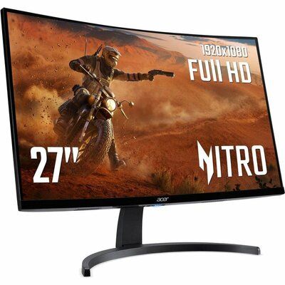 Acer Nitro ED273 P Full HD 27" Curved VA LCD Gaming Monitor - Black 