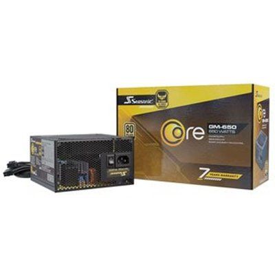Seasonic Core Gold GM 650 650W Modular 80+ Gold PSU/Power Supply