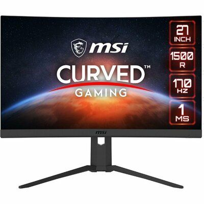 MSI G27CQ4P E2 Quad HD 27" Curved VA LED Gaming Monitor - Black 