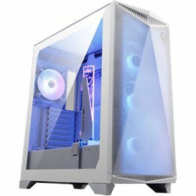 MSI MPG GUNGNIR 300R Airflow White Mid Tower Tempered Glass PC Gaming Case