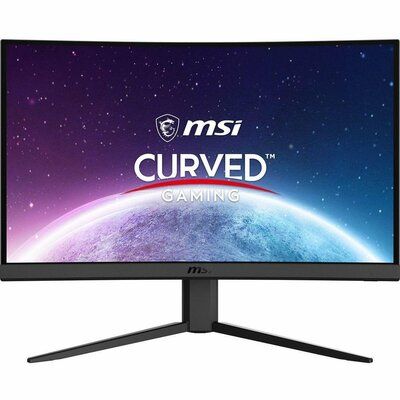 MSI G24C4 E2 Full HD 24" Curved VA Gaming Monitor - Black 