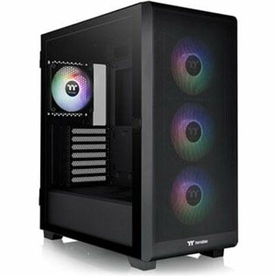 Thermaltake S250 TG ARGB Mid Tower PC Case Black