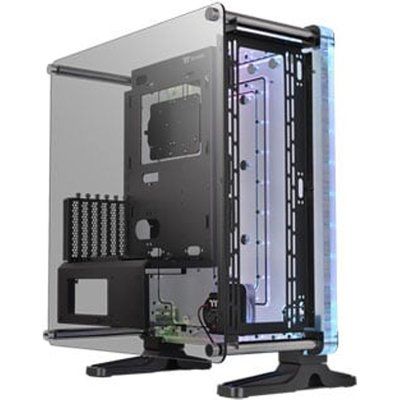 Thermaltake DistroCase 350P Open Frame Mid Tower Tempered Glass PC
