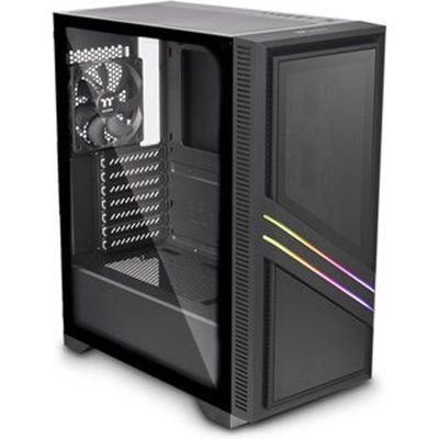 Thermaltake Black Versa T35 RGB Tempered Glass Mid Tower PC Gaming Case