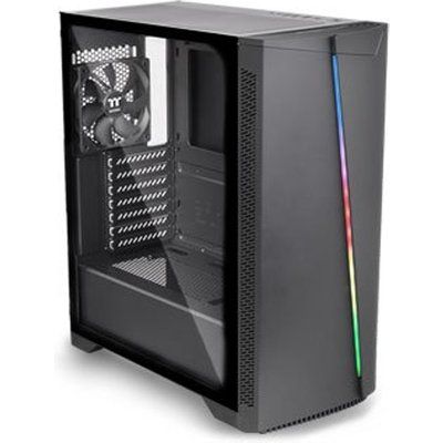 Thermaltake Black H350 RGB Tempered Glass Mid Tower PC Gaming Case
