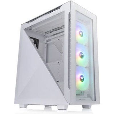 Thermaltake Divider 500 TG ARGB Snow Tempered Glass Mid Tower PC Gaming Case