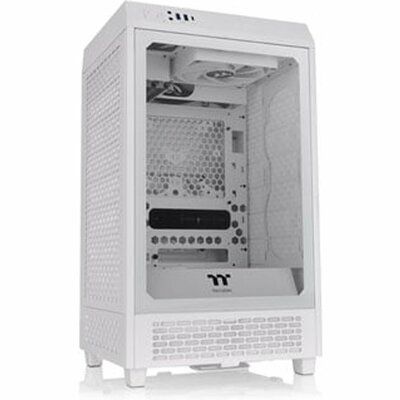 Thermaltake The Tower 200 Snow Mini Chassis Tempered Glass Open Box PC Case