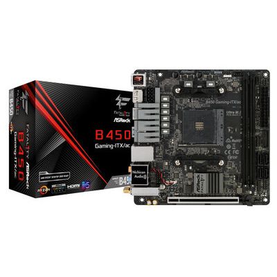 ASRock B450 Gaming-Itx/Ac AM4 DDR4 mITX Motherboard