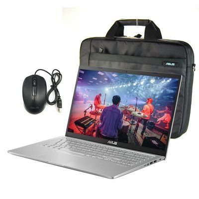 ASUS X515 15.6" Full HD Celeron 8GB 1TB Laptop Bundle Silver