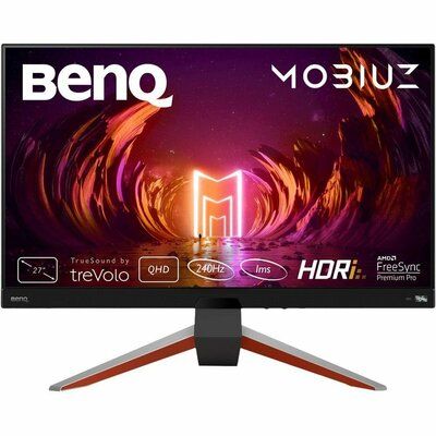 Benq Mobiuz EX270QM Quad HD 27" IPS LED Gaming Monitor - Red & Grey
