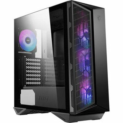 MSI MPG GUNGNIR 111R Black Mid Tower Tempered Glass PC Gaming Case