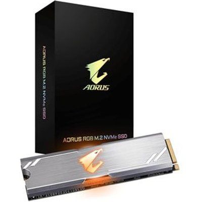 Gigabyte AORUS RGB 256GB M.2 PCIe NVMe SSD with Heatsink