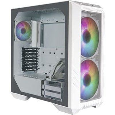 Cooler Master CoolerMaster HAF 500 White ARGB Mid Tower PC Case
