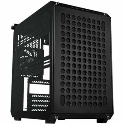 Cooler Master Q500 Flatpack Black Tempered Glass Mid-Tower ATX Case