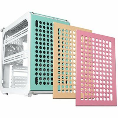 Cooler Master Q500 Flatpack Macaron Edition Tempered Glass Mid-Tower A