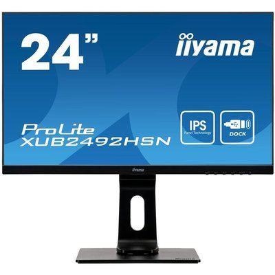 Iiyama ProLite XUB2492HSN-B1 24" Full HD IPS LCD Monitor - Black 