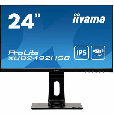 Iiyama ProLite XUB2492HSC-B1 Full HD 23.8" IPS LCD Monitor - Black 